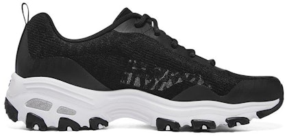 Skechers D‘Lites 1.0 低筒潮流鞋 女款 黑白色 Order Skechers D‘Lites 1.0 低筒潮流鞋 女款 黑白色