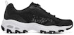 (W) Skechers D'Lites 1.0 Kasut Dad Rendah Hitam/Putih 896027-BKW