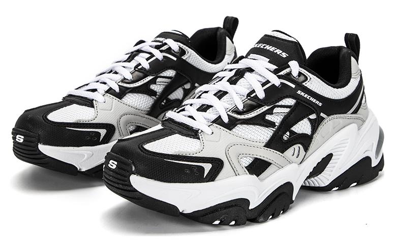(W) Skechers D'Lites 1.0 'Black White' 圖 3