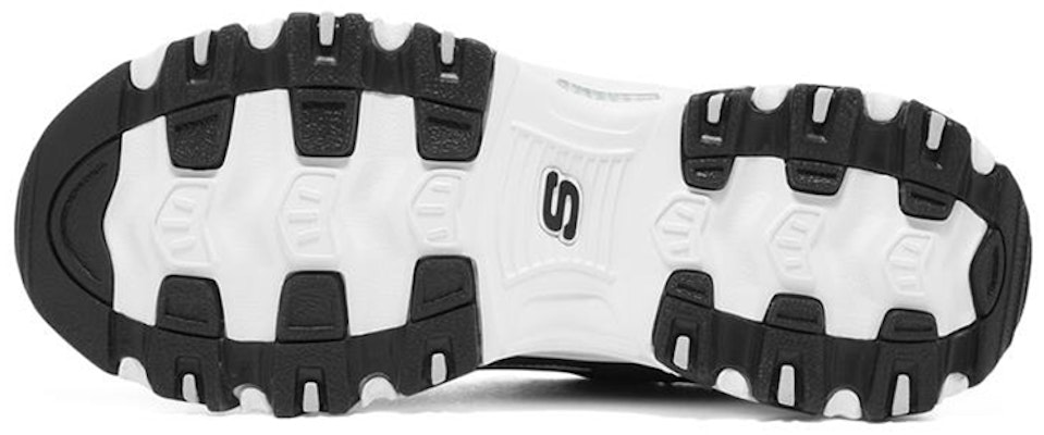 (Women) Skechers D'Lites 1.0 'Black White' 149911-BKW Purchase (Women) Skechers D'Lites 1.0 'Black White' 149911-BKW