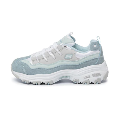 (W) Skechers D'Lites 1.0 'Blue Grey'