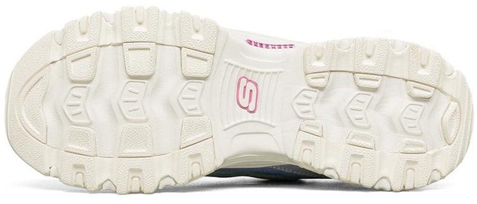 (Women) Skechers D'lites 1.0 Low-Top Running Shoes Blue/Pink/Yellow 149475-WMLT Purchase (Women) Skechers D'lites 1.0 Low-Top Running Shoes Blue/Pink/Yellow 149475-WMLT