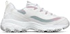(Women) Skechers D'Lites 1.0 Low-Top Running Shoes White/Multi 149253-WMLT