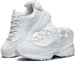 (W) 스케쳐스 디라이트 1.0 화이트 로우탑 스니커즈 13168-WHT Lookbook (W) 스케쳐스 디라이트 1.0 화이트 로우탑 스니커즈 13168-WHT