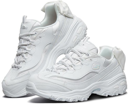 (Women) Skechers D Lites 1.0 Low-Top Sneakers 'White' 13168-WHT Lookbook (Women) Skechers D Lites 1.0 Low-Top Sneakers 'White' 13168-WHT