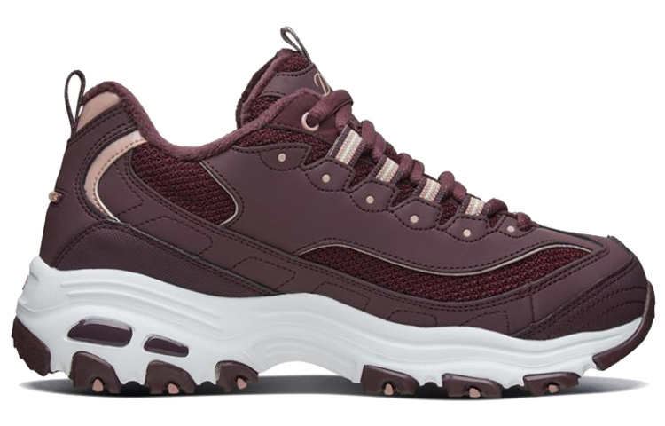 Order (W) Skechers D'Lites 1.0 Zapatillas para Correr Rojo/Blanco 66666254-BURG