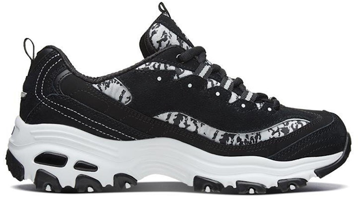 (W) Skechers D'Lites 1.0 ランニングシューズ レディース ブラック/ホワイト 99999825-BLK Order (W) Skechers D'Lites 1.0 ランニングシューズ レディース ブラック/ホワイト 99999825-BLK