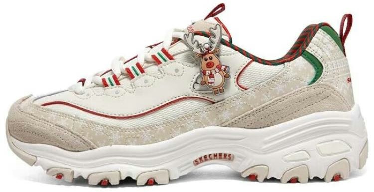 women-skechers-low-top-christmas-comfort-non-slip-resistant-150037-ntmt