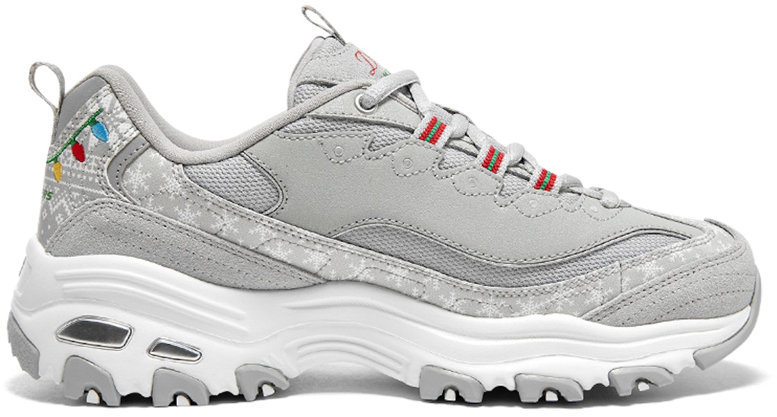 (W) Skechers D'Lites 1.0 'Edisi Natal - Abu Multicolor' 150037-GYMT Lookbook (W) Skechers D'Lites 1.0 'Edisi Natal - Abu Multicolor' 150037-GYMT