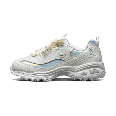 (W) Skechers D lites 1.0 White
