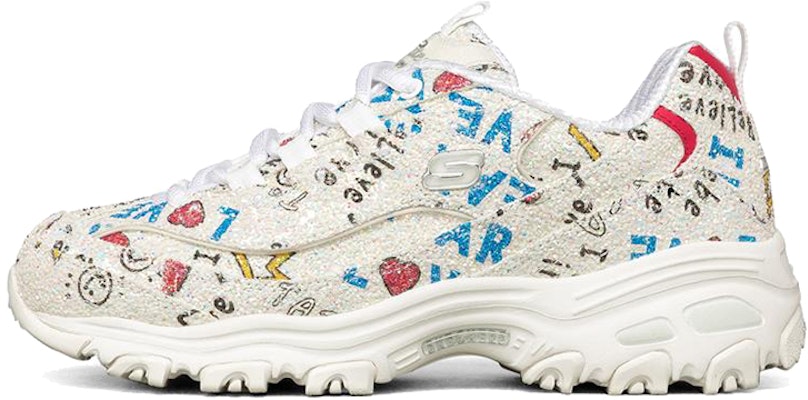 (Women) Skechers D'Lites 1.0 Low-Top Daddy Shoes Multi-Color 149252-WMLT Buy (Women) Skechers D'Lites 1.0 Low-Top Daddy Shoes Multi-Color 149252-WMLT