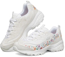 (W) Sepatu Lari Skechers D'Lites 1.0 Putih Terbaru 149465-WHT Lookbook (W) Sepatu Lari Skechers D'Lites 1.0 Putih Terbaru 149465-WHT