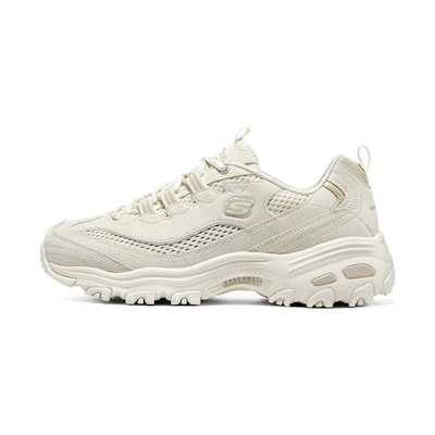 (W) Skechers D'LITES 1.0 'Cream White'