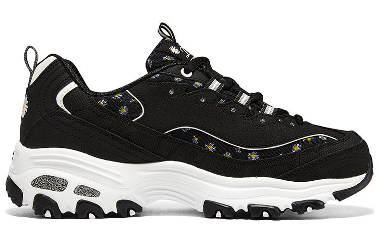 Order (W) Skechers D'lites 1.0 经典休闲鞋'黑色' 896180-BKW