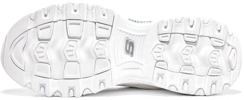 (W) 스케쳐스 딜라이트 1.0 스니커즈 '화이트 그레이' 896180-WHT Purchase (W) 스케쳐스 딜라이트 1.0 스니커즈 '화이트 그레이' 896180-WHT