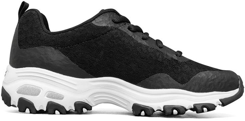 (Women) Skechers D Lites 1.0 Low-Top Daddy Shoes Black/White 896002-BKW Order (Women) Skechers D Lites 1.0 Low-Top Daddy Shoes Black/White 896002-BKW