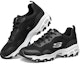 Lookbook (W) Skechers D Lites 1.0 Kasut Daddy Rendah Hitam/Putih 896002-BKW