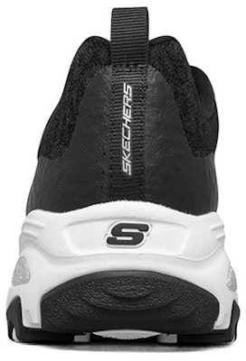 (Women) Skechers D Lites 1.0 Low-Top Daddy Shoes Black/White 896002-BKW Shop (Women) Skechers D Lites 1.0 Low-Top Daddy Shoes Black/White 896002-BKW