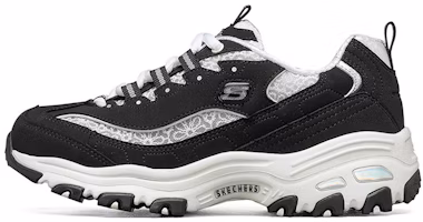 (Women) Skechers D Lites 1.0 Fashion Running Shoes Black/White 149250-BKW (Women) Skechers D Lites 1.0 Fashion Running Shoes Black/White 149250-BKW