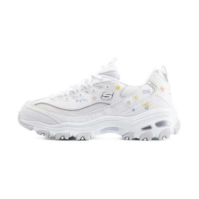 (W) Skechers D'Lites 1.0 'White'