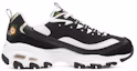 Order Skechers D'LITES 1.0 花卉 耐磨低筒運動休閒鞋 女款 黑彩色