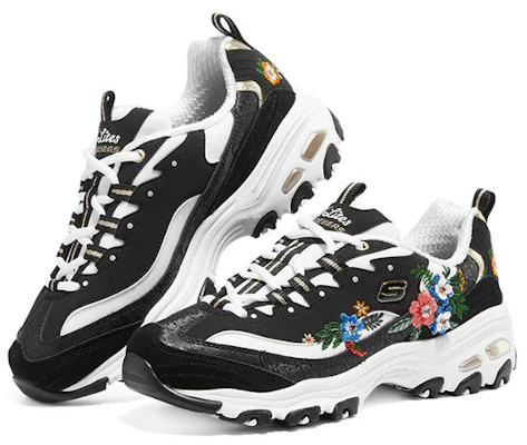 (W) 스케쳐스 딜라이트 1.0 '플로럴 블랙 멀티' 149910-BKMT Lookbook (W) 스케쳐스 딜라이트 1.0 '플로럴 블랙 멀티' 149910-BKMT