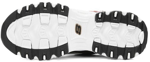 Skechers D'LITES 1.0 花卉 耐磨低筒運動休閒鞋 女款 黑彩色 Purchase Skechers D'LITES 1.0 花卉 耐磨低筒運動休閒鞋 女款 黑彩色