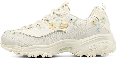 (Women) Skechers D'LITES 1.0 'Cream Yellow' 896188-OWHT (Women) Skechers D'LITES 1.0 'Cream Yellow' 896188-OWHT