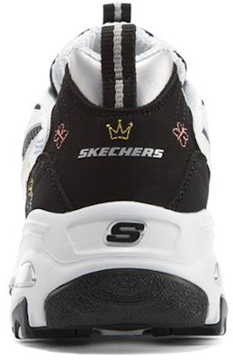 (W) Skechers D'Lites 1.0 'Putih Hitam' 896155-WBK Shop (W) Skechers D'Lites 1.0 'Putih Hitam' 896155-WBK