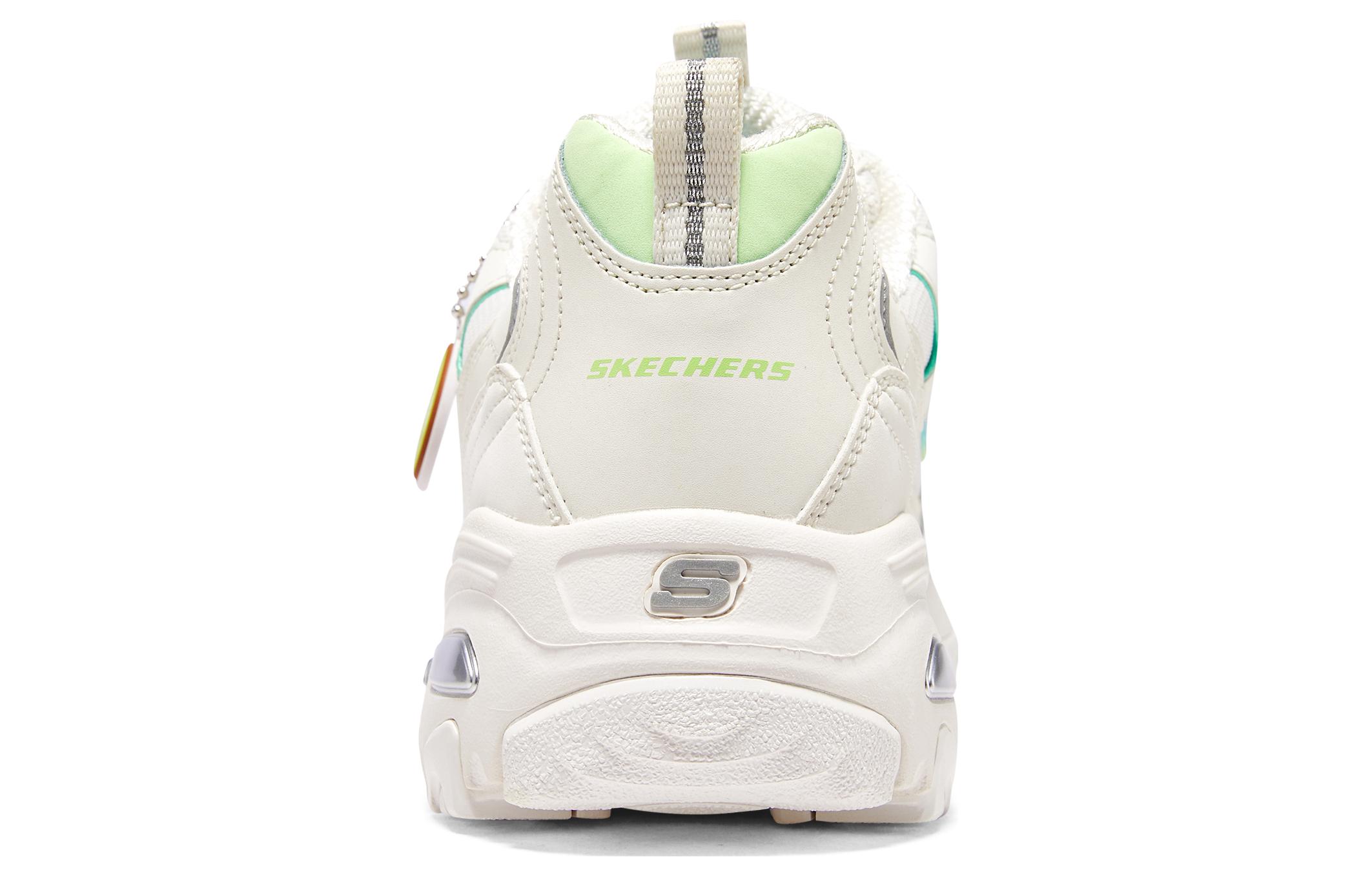 Purchase Skechers D‘LITES 1.0 水果熊 水果漸變 耐磨透氣 低筒 運動休閒鞋 女款 白綠