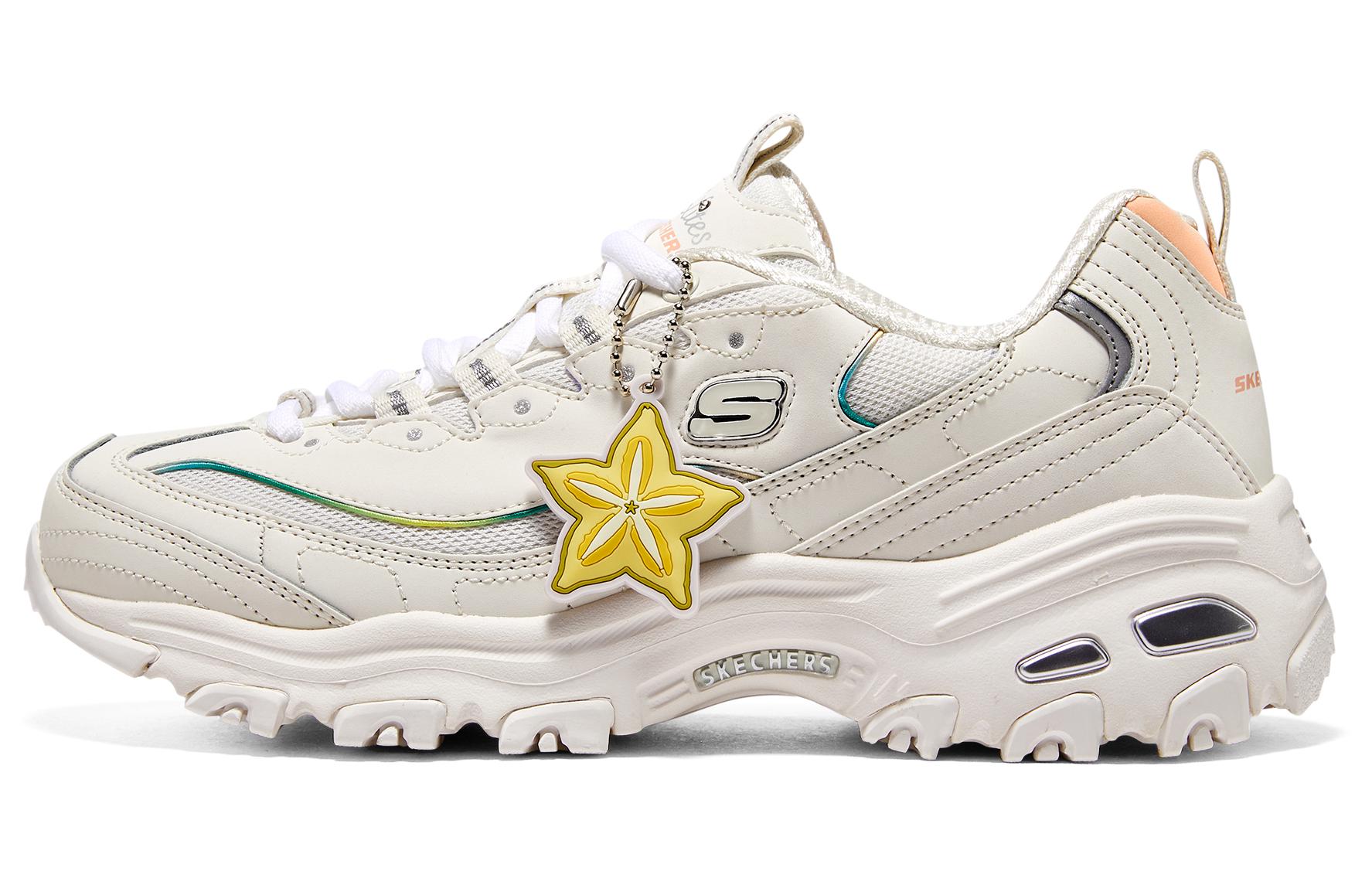 Buy (W) スケッチャーズ D'Lites 1.0 ベージュ/白/黄 896187-OFPK