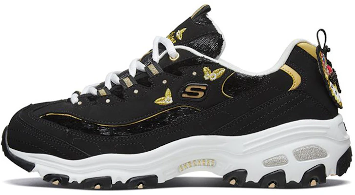 (Women) Skechers D'lites 1.0 Running Shoes Black 13170-BKGD Buy (Women) Skechers D'lites 1.0 Running Shoes Black 13170-BKGD
