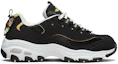 Order (Women) Skechers D'lites 1.0 Running Shoes Black 13170-BKGD