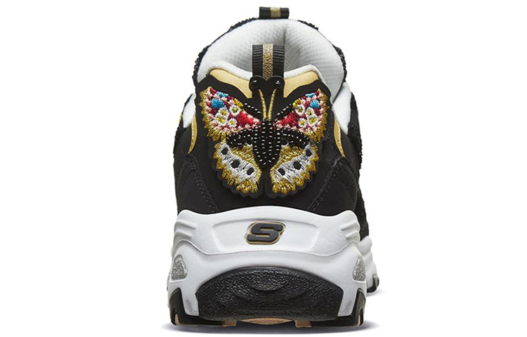 (W) Skechers D'lites 1.0 Running Shoes Black 圖 4