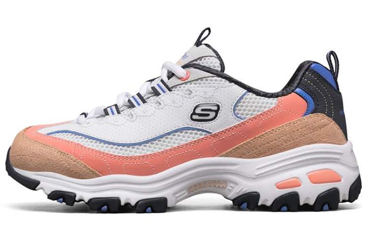 Buy (W) Skechers D'Lites 1.0 Zapatillas Running Gris/Naranja 13146-WBLO