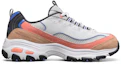Order (W) Skechers D'Lites 1.0 Zapatillas Running Gris/Naranja 13146-WBLO