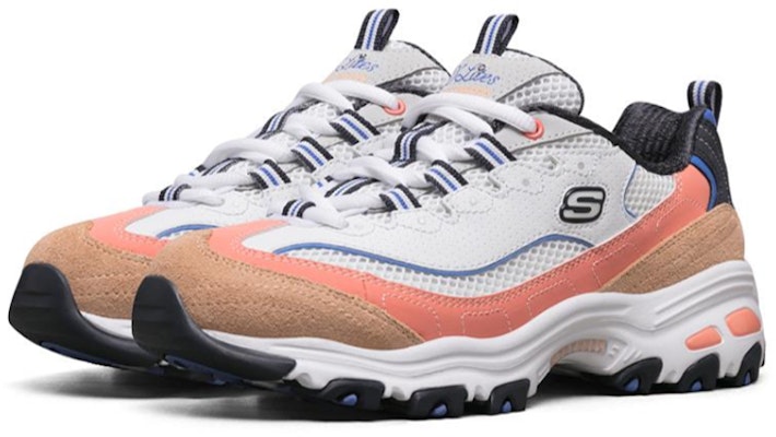 (W) Skechers D'Lites 1.0 Zapatillas Running Gris/Naranja 13146-WBLO Lookbook (W) Skechers D'Lites 1.0 Zapatillas Running Gris/Naranja 13146-WBLO