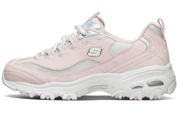 Buy Skechers斯凯奇 D‘Lites 1.0 時尚拼色休閒運動鞋 女款 鐳射粉