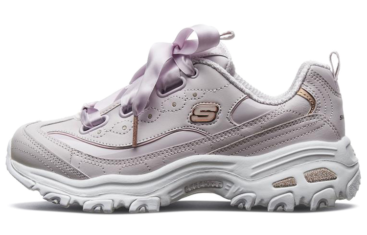 (Women) Skechers D'lites 1.0 Sneaker Purple 11976-LAV