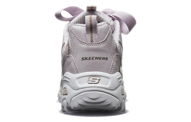 Shop Skechers D‘LITES 1.0 低筒 休閒運動鞋 女式 薰衣草色