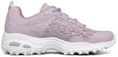 Order (W) Skechers D'Lites 1.0 Kasut Chunky Fesyen Rendah Ungu 896002-LAV