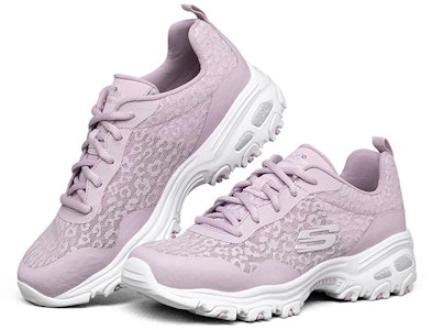 (W) スケッチャーズ D'Lites 厚底ローカット紫 896002-LAV Lookbook (W) スケッチャーズ D'Lites 厚底ローカット紫 896002-LAV