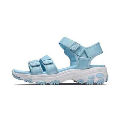 (W) Skechers D'Lites 1.0 'Light Blue'