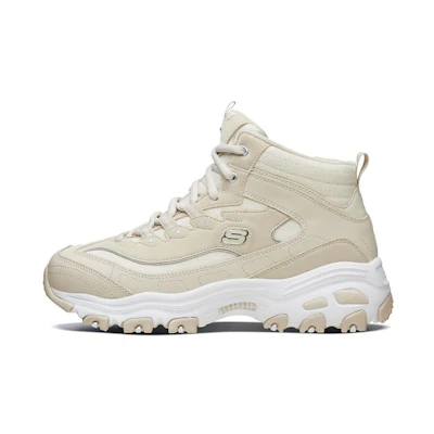 (W) Skechers D'Lites 1.0 'Light Brown'