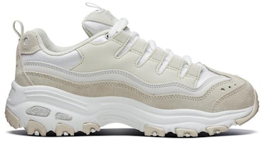 Skechers斯凱奇 D‘Lites 1.0 舒適厚底 低筒休閒老爹鞋 女款 淡棕白 Order Skechers斯凱奇 D‘Lites 1.0 舒適厚底 低筒休閒老爹鞋 女款 淡棕白