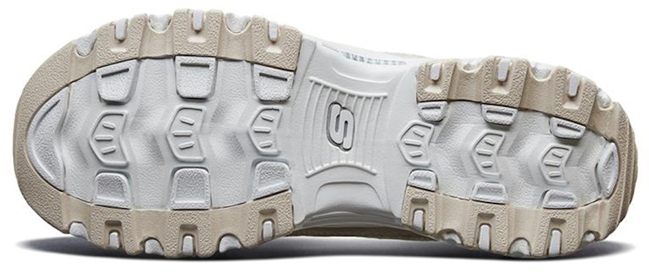 (Women) Skechers D Lites 1.0 Low-Top Sneakers Light-Brown/White 13141-WNT Purchase (Women) Skechers D Lites 1.0 Low-Top Sneakers Light-Brown/White 13141-WNT
