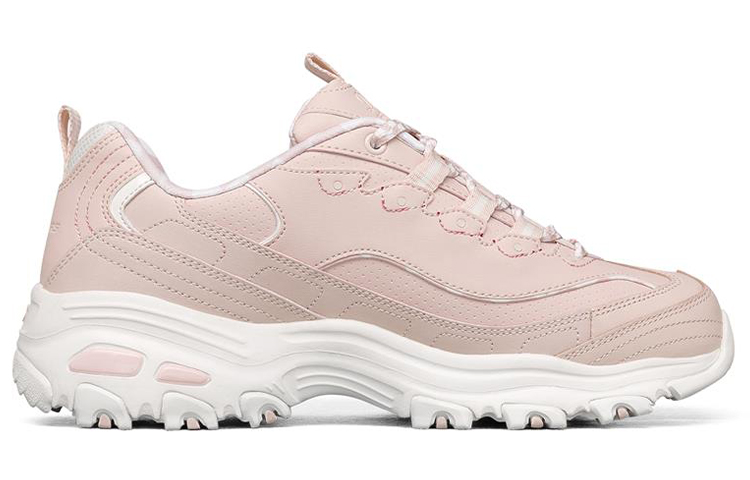 (W) Skechers D'Lites 1.0 Low Running Shoes Light Pink 圖 2