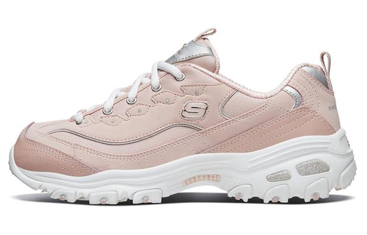 (W) Skechers D'Lites 1.0 'Light Pink'