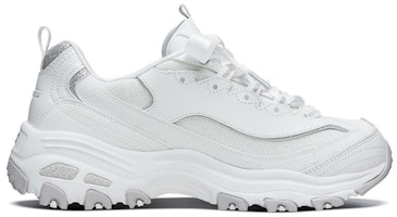 (W) Skechers D'Lites 1.0 Sepatu Dad Putih Pria Wanita 66666252-WHT Order (W) Skechers D'Lites 1.0 Sepatu Dad Putih Pria Wanita 66666252-WHT