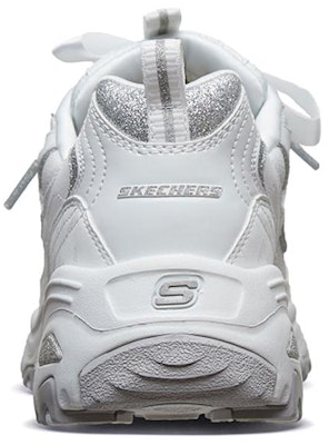 (Women) Skechers D'Lites 1.0 low Dad Shoes White 66666252-WHT Shop (Women) Skechers D'Lites 1.0 low Dad Shoes White 66666252-WHT